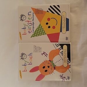 Baby Einstein Language Nursery and Baby Bach DVD Set